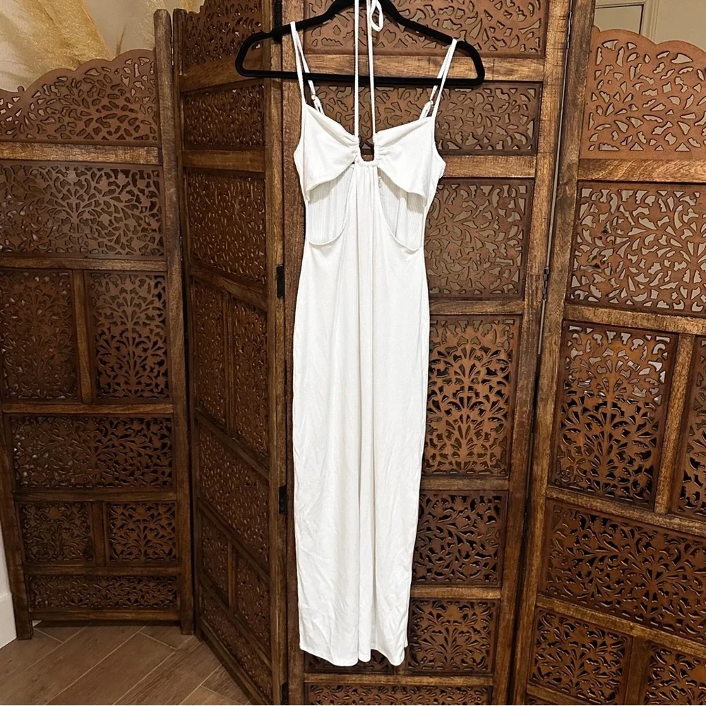 L*Space Naomi Midi Dress in Cream - Picture 2 of 4